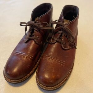 Clarks Brown Leather Chukka Boots Men Size 12